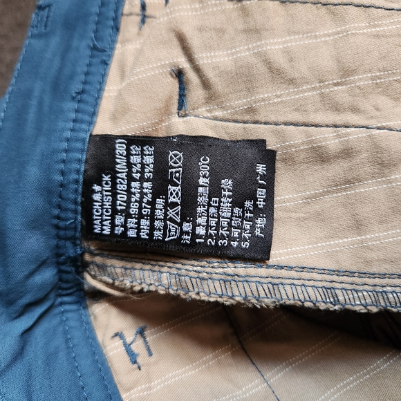 New Match men's cargo pants sz 30x30 - Picture 6 of 6